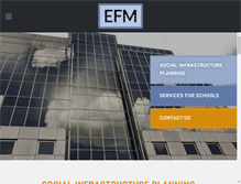 Tablet Screenshot of efm-ltd.co.uk